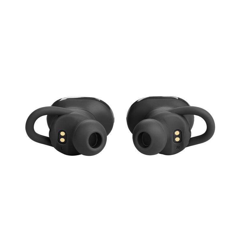 JBL Endurance Race TWS - Black - Waterproof true wireless active sport earbuds - Back image number null